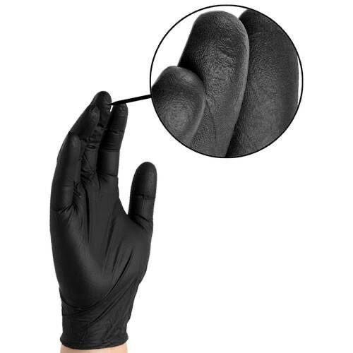 Telegraaf Ochtend gymnastiek Werkwijze Nitril handschoenen maat XS doos 100 stuks zwart poedervrij - Anole |  Nagelstyling producten kopen