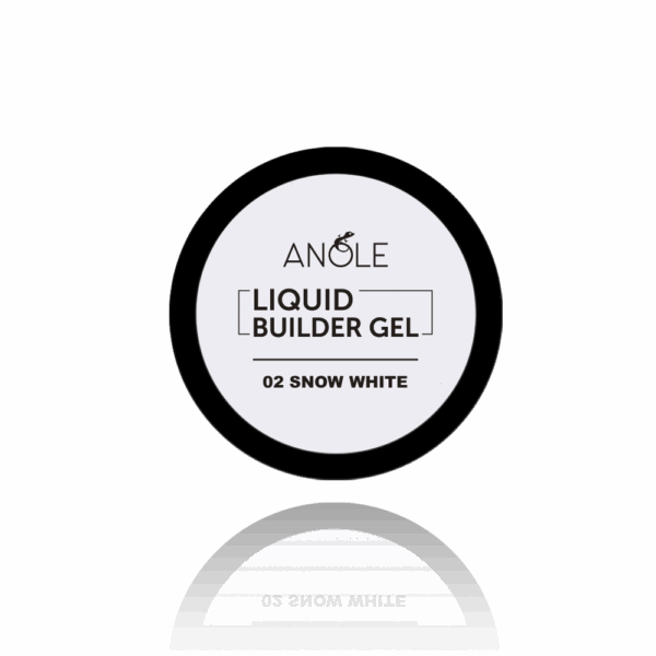 Liquid Builder Gel 02 Snow White | ANOLE