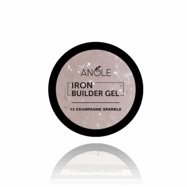 Iron Builder Gel 13 Champagne Sparkle | ANOLE