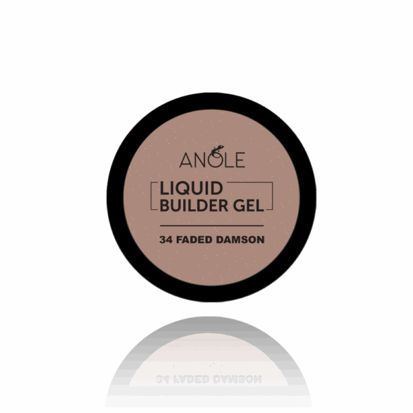 Liquid Builder Gel 34 Faded Damson | ANOLE