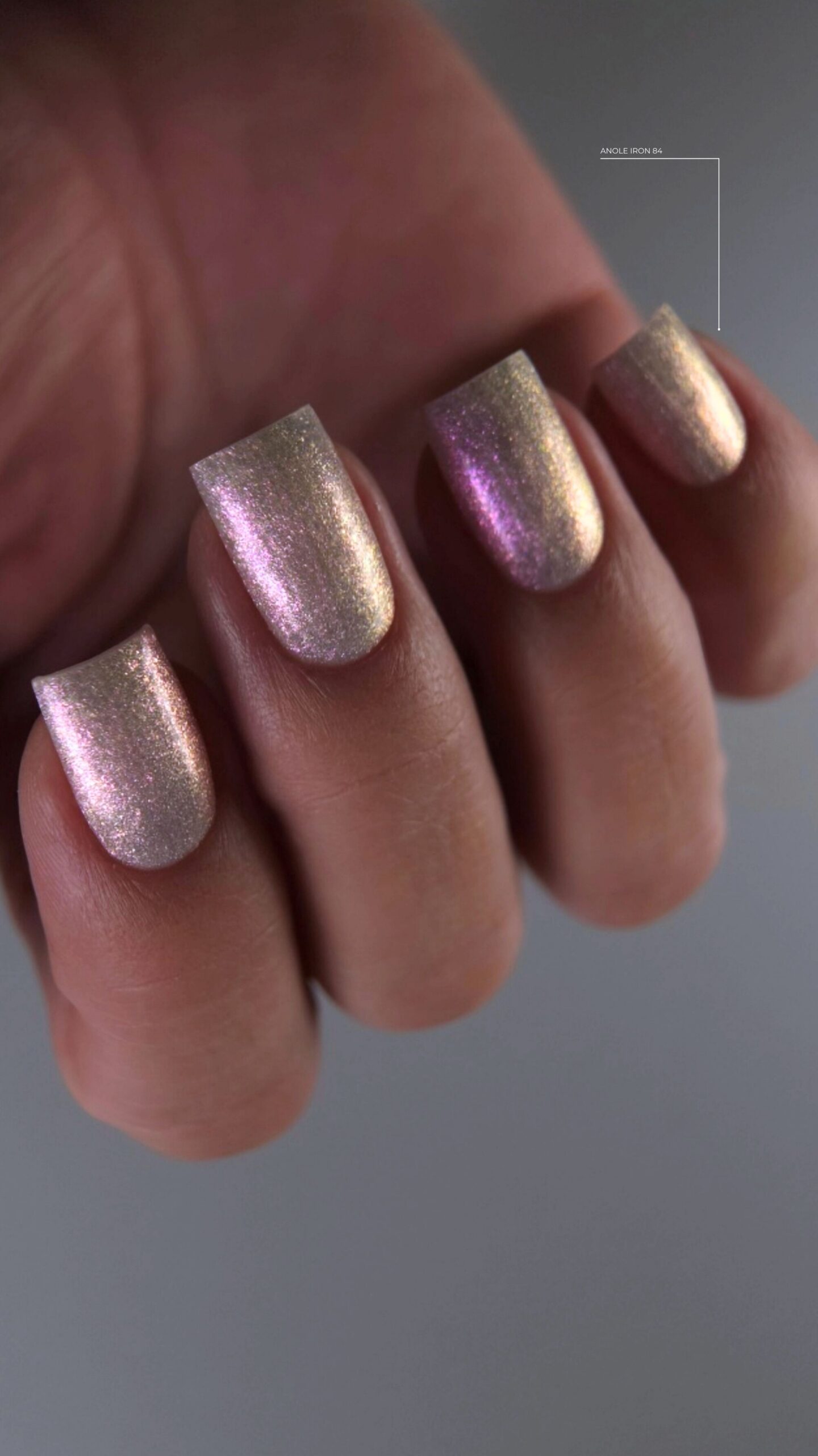 Iron Builder Gel 86 Pearly Pink | ANOLE - Afbeelding 4
