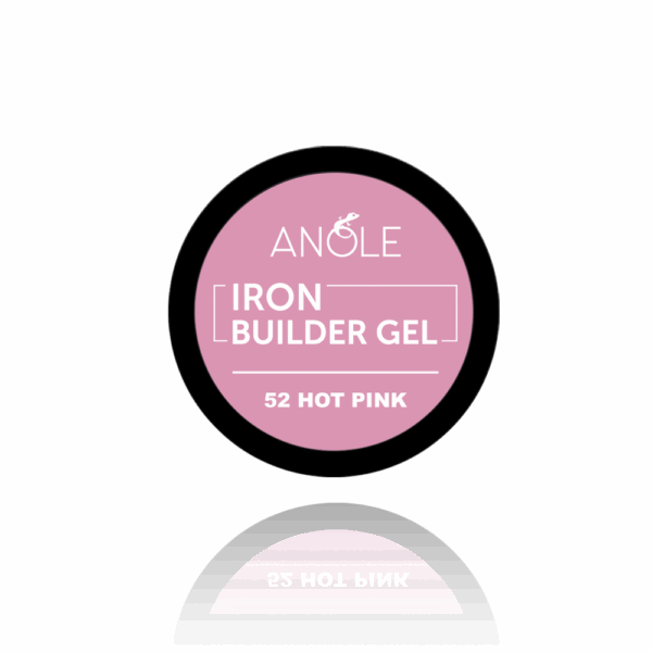 Iron Builder Gel 52 Hot Pink | ANOLE