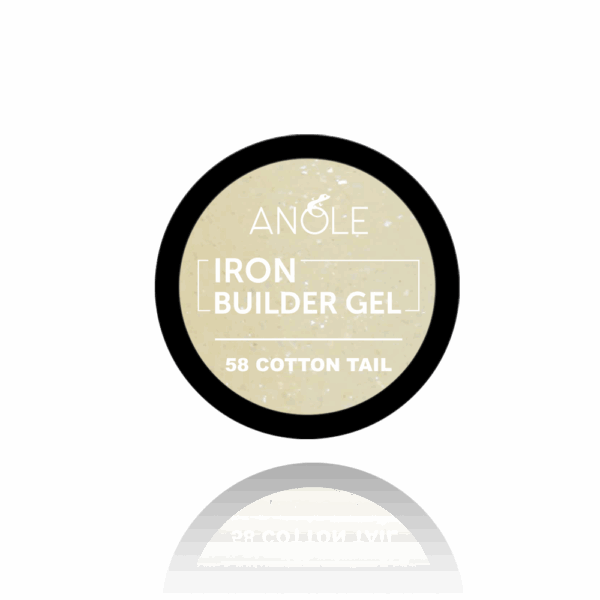 Iron Builder Gel 58 Cotton Tail | ANOLE