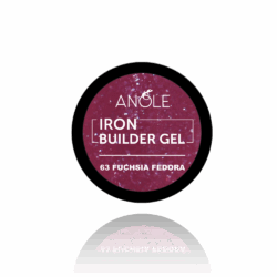 Iron Builder Gel 63 Fuchsia Fedora | ANOLE