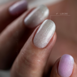 Liquid Buildergel 90 witte glitter buildergel