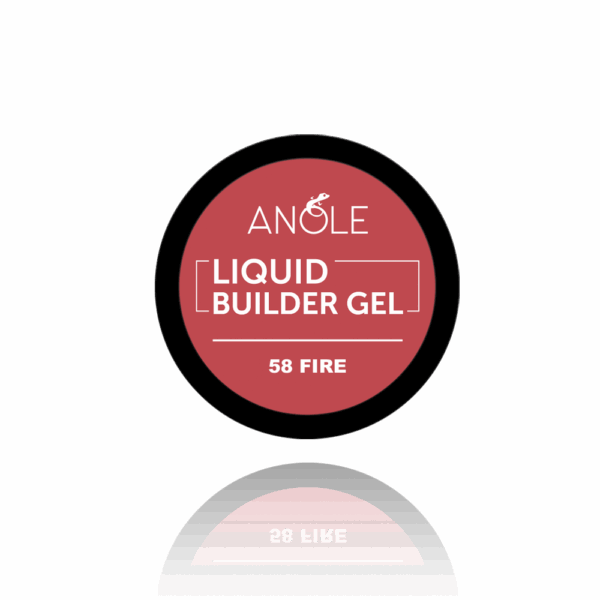 Liquid Builder Gel 58 Fire | ANOLE
