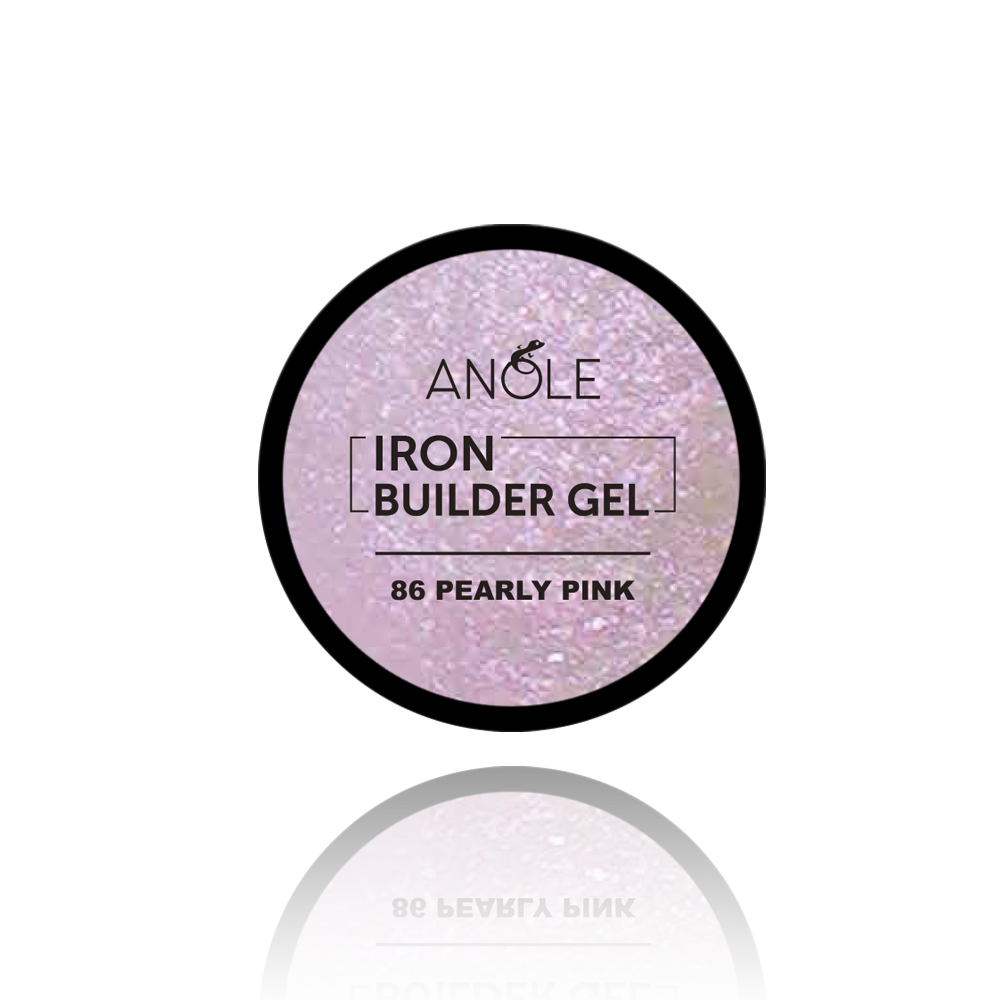 Iron Builder Gel 86 Pearly Pink | ANOLE