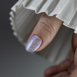 Anole Iron Buildergel, blauwe mermaid nagels