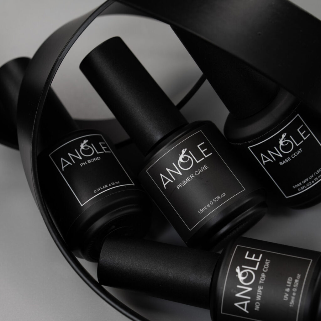 Pakket Anole Essential Bundel met Anole PH Bond, Anole Neutral Base, Anole Top coat, Anole Rubber Base