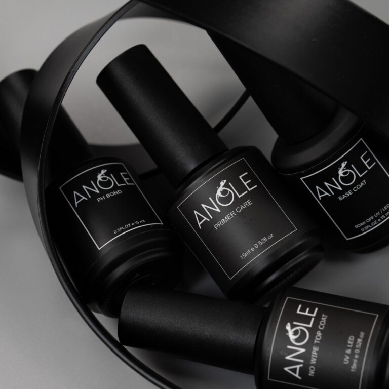 Pakket Anole Essential Bundel met Anole PH Bond, Anole Neutral Base, Anole Top coat, Anole Rubber Base