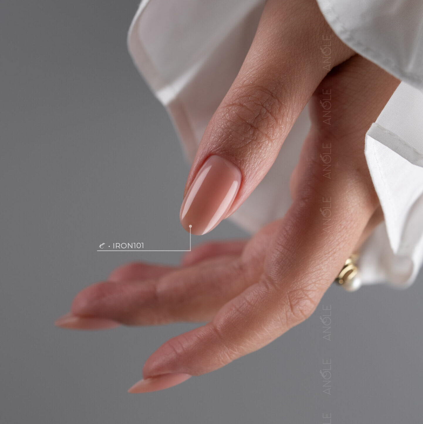 Iron Builder Gel 101 Roséwood | ANOLE - Afbeelding 3