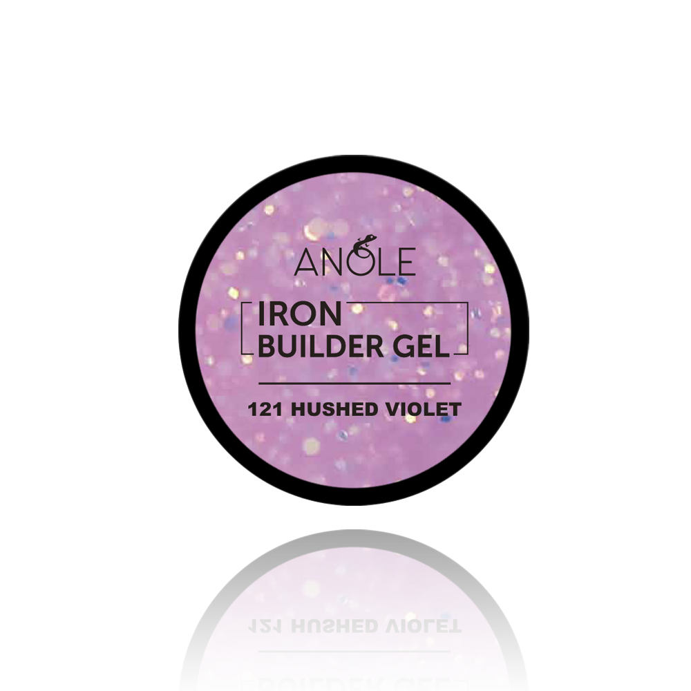 Iron Builder Gel 121 Hushed Violet | ANOLE